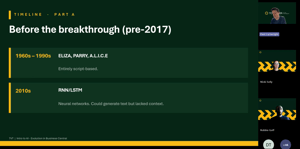 AI Intro Screenshot - Presentation Screen