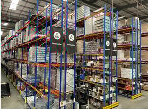 E&C warehouse from balcony