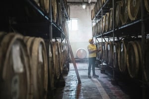 Stock-Photography-Bevica-Distribution-Barrel-Room