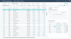 TVT - Industry - eComm - Posted Sales Invoice List